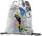 quickgadget Sacca Ginnastica GYMBACK Sport Ginnastica Ritmica 01 Personalizzata con Nome - Sacchetto Sportivo Fashion Borsa, Piscina, Dance Bag, Zaino Scuola per Ragazze Donne Bambini.