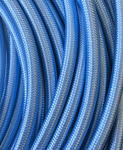 Kopp 151502099 H03 VV-F 3 x 0,75 Textil-Leitung, blau