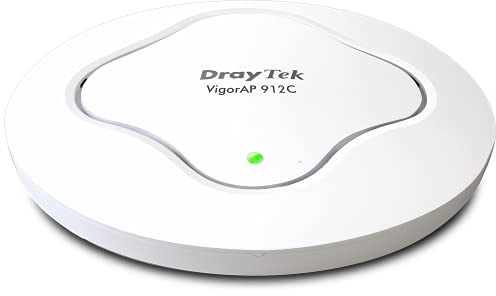 DrayTek VigorAP 912c Mesh Wireless 802.11ac Ceiling-Mount Wireless Accesspoint