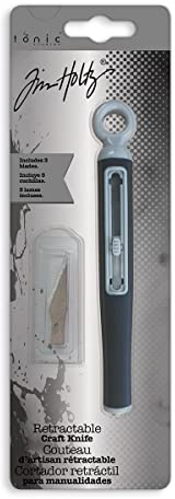 Tonic Studios Craft Knife RETRACTB Tim Holtz, Red, One Size