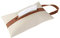 Spotact Taschentücher Box PU Leder Gesichtspapier Aufbewahrungstasche Organizer Halter Dekor Aufhängeleiste für Küche Restaurant Arbeitsplatten Schlafzimmer Kommoden Nachttische Schreibtische (Beige)