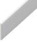 White UPVC Trims (Various Sizes) (65mm x 2.5m, White)