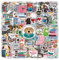 100 Pcs Inspirational Reading Stickers, Positive Motivational Book Stickers for Kids Students Teachers, Vinyl Waterproof Reading Book Decals