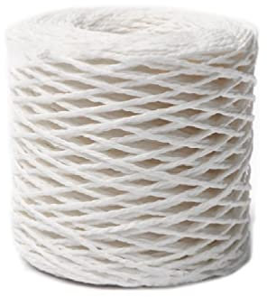 Raffia Straw Yarn Cotton Raffia Yarn Colorful Yarn Knitting Material Crochet Summer Sun Hat Yarn for DIY Craft Lover Cotton Raffia Yarn Knitting Material DIY Raffia Straw Yarn