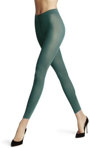 FALKE Women's Pure Matt 50 DEN Leggings Semi-Opaque Mid-Thick Resistant Plain Elegant Pressure-Free Comfort Waistband excellent With Dress Or Skirt Fine Soft Sustainable Yarn 1 Pair