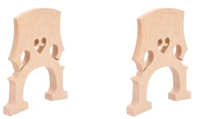2 Pezzi Ponte per Violoncello, Legno D'acero 3/4 4/4 Ponte per Violoncello Parti di Ricambio Accessorio per Strumenti Musicali
