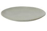 broste Copenhagen Nordic Marsh Speiseteller aus Steingut in der Farbe hellgrau, Duchmesser: 26cm