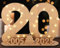 Giftota 2025 Originelle 20 Geburtstag Geschenk Frauen & Männer - Geldgeschenke Geburtstag 20 mit LED-Lichterketten - Dekorationen aus Holz - 20 Holz-Schild Gästebuch - Personalisierbares Geschenk