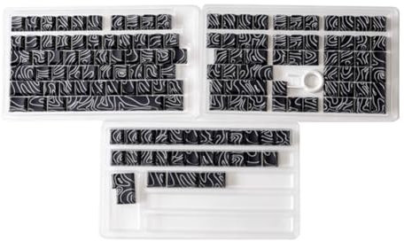 Giyofom 131 Touches PBT Keycaps Set Thermiquement Sublimé Côté Gravé Transparent Keycaps pour Clavier de Noir