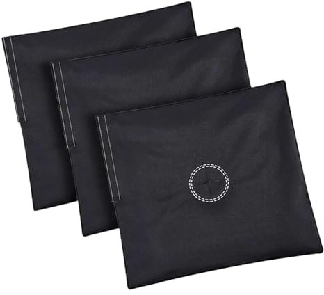 Sand Bag for Flag Pole, Feather Flag Base Sand Weight, Heavy Duty Load Bearing Support for Indoor and Outdoor Business Events, Trade Shows, Festivals, 3 Pieces