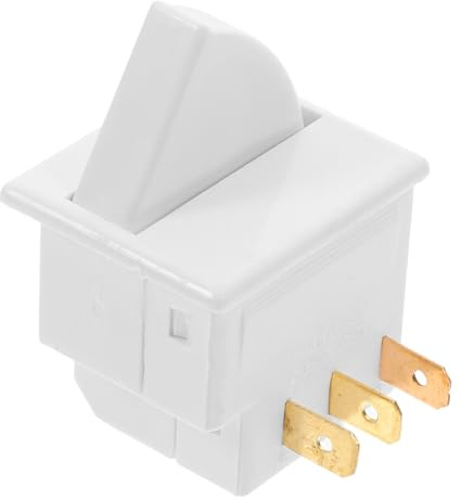 Tofficu Interrupteur D'Éclairage De Porte De Réfrigérateur 3 Remplacement Facile Pièce De Rechange Pour Réparation Accessoire De Cuisine 1 Pièce 1.57X1.18X0.98In