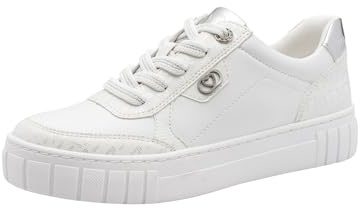 MARCO TOZZI Damen Sneaker weiches Feel Me Wechselfußbett weiches Innenfutter Modisch