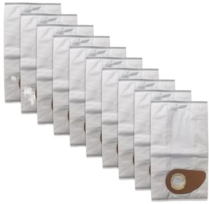 4/10 Stück Staubbeutel, kompatibel mit Nilfisk, Buddy II Serie SMS Staubsauger-Staubbeutel 81943048, Haushaltsbedarf, Reinigungsstaubsaugerteil(10pcs)