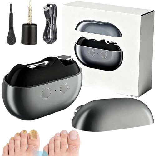 2026 Elektrischer nagelknipser - 2026 Smart Nail Clippers for Seniors, Electric Nail Clippers with LED Light, Painless Toenail Cutter for Thick Nails, Arthritis, Visual Impairment (A)