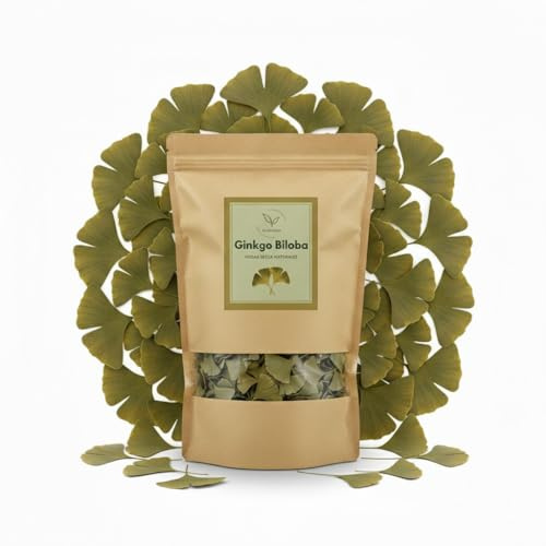 La Herbera | Ginkgo Biloba a Granel - Ginkgo biloba - 100% Natural, Sin Aditivos, Pesticidas ni Conservantes - Para Infusión (100 g)