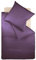 fleuresse Uni-Colours Bettwäsche-Set, Mako Satin, 100 Prozent Baumwolle, Fb. Lavendel, 240 x 220 cm