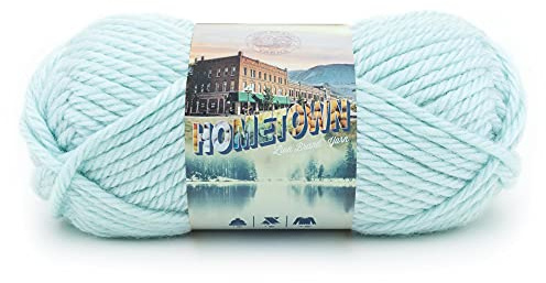 Lion Brand Yarn Hometown, Super-Bulky Yarn for Knitting, Crochet, and Crafts, Louisville Julep, 1 Pack