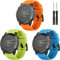 TOPsic Armband Kompatibel mit Fenix 6X/Fenix 6X Pro/Fenix 5X /5X Plus/Fenix 7X/Fenix 7X Solar/Fenix 7X /Fenix Sapphire Solar/Fenix 3/3 HR, 26mm Breite Silikon Estrazarmband Quick Release Uhrenbänder