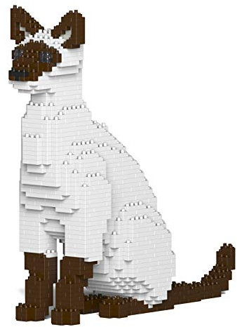 JECKA Animal Building Blocks for Kidults Siamese Cat 01S-M01