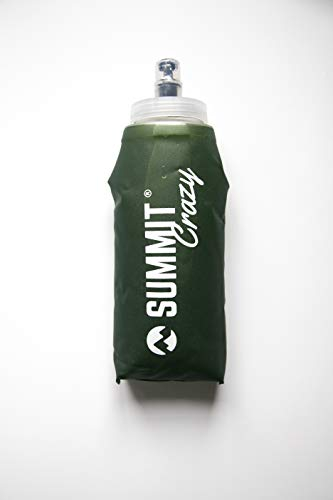 Summit Crazy Soft Flask - Botella de agua plegable de 500 ml | Hidratación | Termo suave de TPU plegable para correr, acampar senderismo