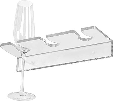 Cintre En Verre à Vin, Porte-gobelet Mural En Acrylique Transparent En Plastique, Support De Bouteille De Vin Suspendu Pour 3 Verres à Vin