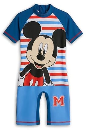 Disney Mickey Mouse Swimsuit Boys | Traje de Surf para niños Traje de baño