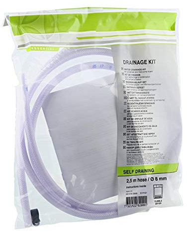 Kit Scarico Drenaggio Condensa Asciugatrice 9029793388 Compatibile con Electrolux | Tubo 2,5m Semitrasparente