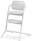 CYBEX Gold LEMO Hochstuhl, Mitwachsend, 3 - 99 Jahre, Verwendbar ab Geburt durch separate Aufsätze, Buchenholz/Aluminium/Kunststoff, All White