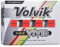 Volvik Vivid Golfbälle: Mattes Rot, Dutzend