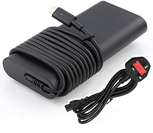 130W USB-C AC Charger Fit for Dell Precision 5530 2in1 5550 5750 Dell XPS 15 2in1 9575 9500 17 9700 0M0H25 M0H25 0K00F5 K00F5 DA130PM170 HA130PM170 Power Supply Adapter Cord