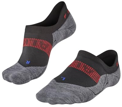 FALKE Damen RU4 Cool Invisible Laufsocken schnelltrocknendes atmungsaktives nachhaltiges Funktionsmaterial mittelstarke Polsterung antiblasen Füßlinge kühlend vegan zum Sport Jogging Running 1 Paar | mit angenehmen Kühlungseffekt