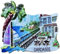 Generisch Kühlschrankmagnet - Traditionell Gardasee Souvenir Magnet - 1 Stück, 7 x 5,5cm, Poly magnet, Rechteckig, DECORATIVE_MAGNET