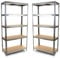 Crystals Heavy Duty 5 Tier Racking Shelf Garage Shelving Storage Shelves Unit 180x90x40cm (2)
