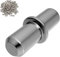Bodenträger, 100 Stück Metall Regalstifte, Metall Regalbodenträger, Regalhalterung Heringe, Durchmesser 5 mm, Regalhalterung Heringe, Unterstützung geteilter Stift Regalstütze für Schrank Möbel