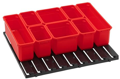 Toolbrothers RHINO Container Set Nr. 7 Werkstattwand 39 x 35 cm mit 8 Behältern für RHINO L Organizer Höhe XL