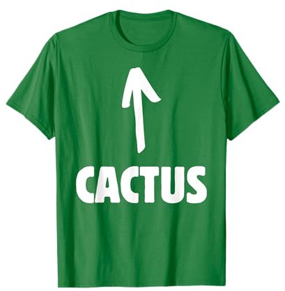 Lustiges Kakteen-Outfit und Kaktus-Kostüm T-Shirt