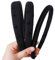 Goiern 3 Stück Kopfbänder für Frauen, Schwarzes Kopfband für Mädchen Schleifen-Muster Haarband Ohne Zähne Dicke Breite Kopfbänder Hoops Cute Haaraccessoires