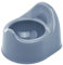 Rotho Babydesign Bella Bambina Kindertopf - Kinder-Toilettensitz in Blau - Nachhaltiges und ergonomisches Töpfchen für Kinder - Komfortabel und praktisch für die Toilettenausbildung