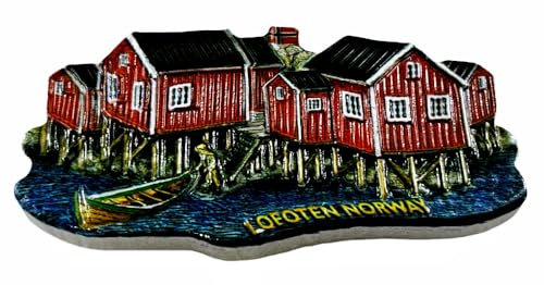 Lofoten Norwegen Kühlschrankmagnet Reise Souvenir Kühlschrank 3D Dekoration Magnet Aufkleber Handwerk