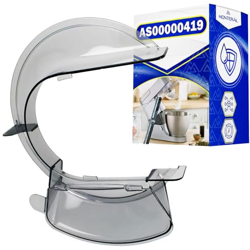 Couvercle Anti Eclaboussure pour Robot Cuisine avec Le Code Original AS00000419 pour Kenwood Cooking Chef XL KCL95 - Garantie de 10 Ans - MONTERAL