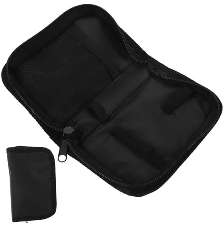 MOTHNUR Portable Pouch Diabetic Storage Case Blood Pouch with Zipper Compact Diabetic Organizer for Home Travel and Daily Diabetes Supplies