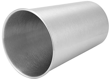 Tasse en acier inoxydable, 500 ml d'adultes portables Camping tasse gobelers pique-nique au thé d'eau boive beercup pour camping, randonnée, randonnée, pique-nique