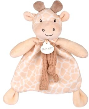 Baby NAT' - Attache-Sucette Doudou Bébé Pratique Girafe Mango - Collection Mango - Idée Cadeau de Naissance - Attache Tétine Pratique et Doudou Bébé Tout Doux - Entretien Facile - BN6154