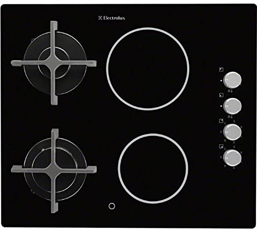 Electrolux EGE6172NOK Incasso Combi Nero piano cottura