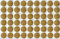 KwikCaps pvc LIGHT CALAIS OAK Self Adhesive Screw Cover Caps. Nail and Cam. 20mm trade pack of 240