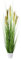 Creativ green Planta artificial de hierba decorativa en maceta blanca (110 cm)