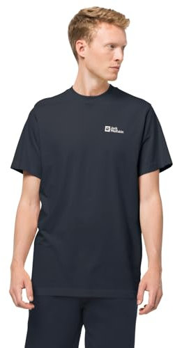 Jack Wolfskin Herren Essential M T-Shirt Shortsleeve, Night Blue, XL EU