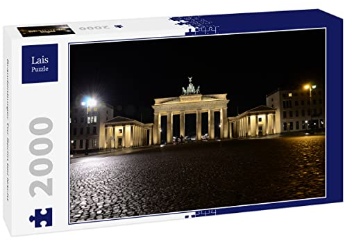 Lais Puzzle Brandenburger Tor Berlin bei Nacht 2000 Teile