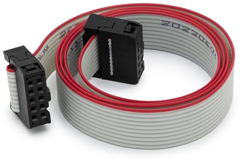 Adapter Universe Verbindungskabel IDC 2x5 Flachbandkabel Buchse 10-Polig Kabel 60cm AVR JTAG Pfostenbuchsen
