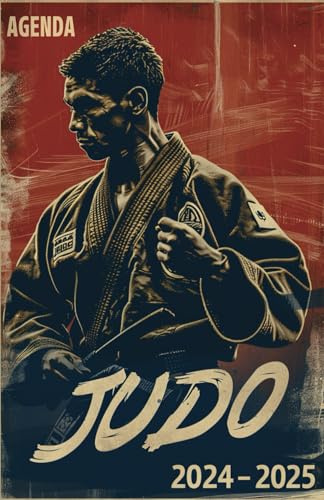 Agenda Judo 2024 2025: Organiseur Scolaire (Août 2024 / Juillet 2025) Pour Étudiants Collège, Lycée – Planificateur Journalier 1 Jour Par Page | Couverture